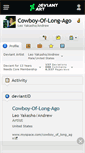 Mobile Screenshot of cowboy-of-long-ago.deviantart.com