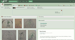 Desktop Screenshot of chaosdestine.deviantart.com