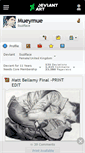 Mobile Screenshot of mueymue.deviantart.com