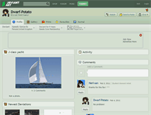 Tablet Screenshot of dwarf-potato.deviantart.com