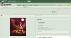 Desktop Screenshot of jammilicious.deviantart.com