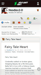 Mobile Screenshot of noodlex2-d.deviantart.com