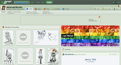 Desktop Screenshot of dagenderbender.deviantart.com