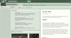 Desktop Screenshot of hybrid-collection.deviantart.com