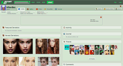 Desktop Screenshot of killerdiez.deviantart.com