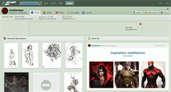 Desktop Screenshot of olodumare.deviantart.com