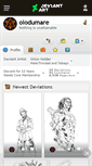 Mobile Screenshot of olodumare.deviantart.com