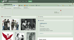 Desktop Screenshot of gallifreygrl10.deviantart.com