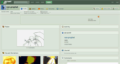 Desktop Screenshot of non-prophet.deviantart.com