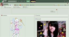 Desktop Screenshot of lollidolly.deviantart.com