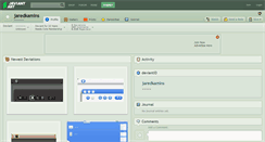 Desktop Screenshot of jaredkamins.deviantart.com