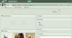 Desktop Screenshot of iall.deviantart.com