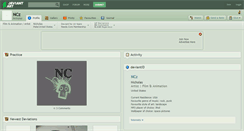 Desktop Screenshot of ncz.deviantart.com