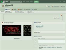 Tablet Screenshot of galbitorix38.deviantart.com