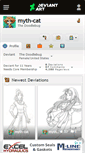 Mobile Screenshot of myth-cat.deviantart.com