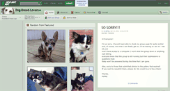 Desktop Screenshot of dog-breed-lovers.deviantart.com