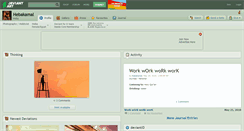 Desktop Screenshot of hebakamal.deviantart.com