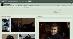 Desktop Screenshot of guyzombie.deviantart.com