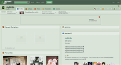 Desktop Screenshot of mybirdo.deviantart.com