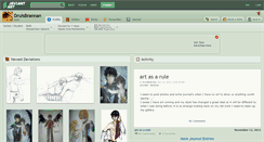 Desktop Screenshot of druisbrannan.deviantart.com