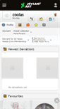 Mobile Screenshot of coolas.deviantart.com