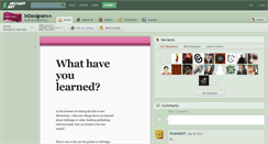 Desktop Screenshot of indesigners.deviantart.com