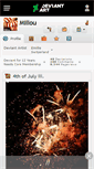 Mobile Screenshot of millou.deviantart.com