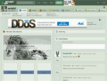 Tablet Screenshot of aedabit.deviantart.com