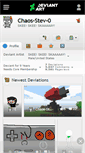 Mobile Screenshot of chaos-stev-0.deviantart.com