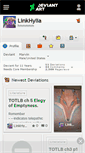 Mobile Screenshot of linkhylia.deviantart.com