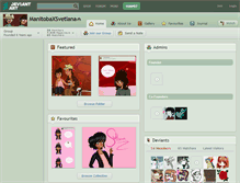Tablet Screenshot of manitobaxsvetlana.deviantart.com