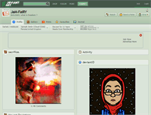 Tablet Screenshot of jam-fairy.deviantart.com
