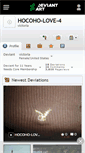 Mobile Screenshot of hocoho-love-4.deviantart.com