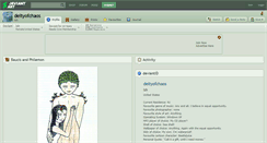 Desktop Screenshot of deityofchaos.deviantart.com