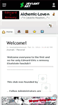 Mobile Screenshot of alchemic-love.deviantart.com