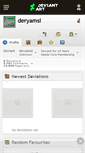 Mobile Screenshot of deryamsi.deviantart.com