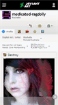Mobile Screenshot of medicated-ragdolly.deviantart.com