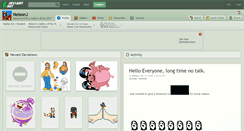 Desktop Screenshot of nelsonj.deviantart.com