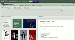 Desktop Screenshot of m-radiostation.deviantart.com
