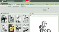 Desktop Screenshot of heimdal00.deviantart.com