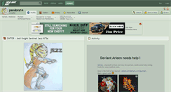 Desktop Screenshot of pandora14.deviantart.com