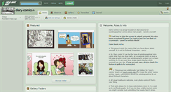 Desktop Screenshot of diary-comics.deviantart.com