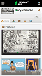 Mobile Screenshot of diary-comics.deviantart.com