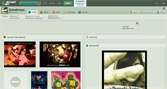 Desktop Screenshot of domeki-kun.deviantart.com