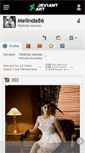 Mobile Screenshot of melinda86.deviantart.com