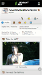Mobile Screenshot of nevermorealoneraven.deviantart.com