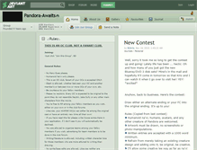 Tablet Screenshot of pandora-awaits.deviantart.com