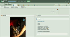 Desktop Screenshot of pleasantbullet.deviantart.com