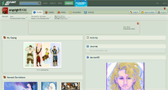 Desktop Screenshot of angelgirl5132.deviantart.com
