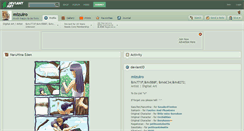 Desktop Screenshot of mizuiro.deviantart.com